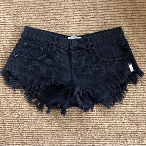 One Teaspoon Pants - One Teaspoon Bonita Shorts